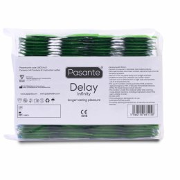 Pasante Delay 144 szt. prezerwatywy transparentne z opoźniającym systemem