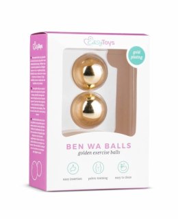 Shots Media kulki treningowe Gold 25mm metaliczne do ćwiczeń mięśni