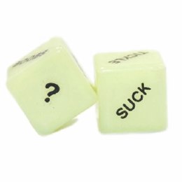 Shots Toys Glowing Dice zestaw świecących kostek do gry dla par
