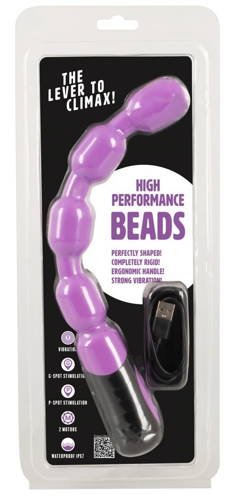 You2Toys High Performance Beads - model z dwoma silnikami, czarny 33 cm You2Toys High Performance Beads - model z dwoma silnikami, czarny 33 cm