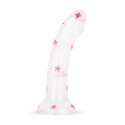 Dildo Collection Flower Power Dildo Pink Glitter 15 cm żelowy design