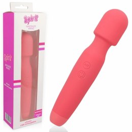 Spirit Rożdżka do Masażu Rożowa 8 Trybow Wodoodporna 21 cm