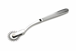 XR Brands Wartenberg Wheel Silver - precyzyjne narzędzie do stymulacji skory