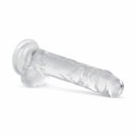 Dream Toys Crystal Clear Dildo 17 cm z anatomiczną podstawą