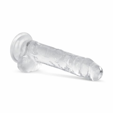 Dream Toys Crystal Clear Dildo 17 cm z anatomiczną podstawą