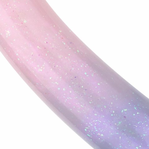 Mermaid Ombre Jelly Dildo 15cm kolorowy brokatowy design
