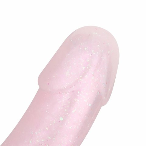 Mermaid Ombre Jelly Dildo 15cm kolorowy brokatowy design