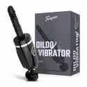 Teazers Thrusting Silicone - Sex Maszyna Model z Funkcją Wibracji i Ruchu, Czarny