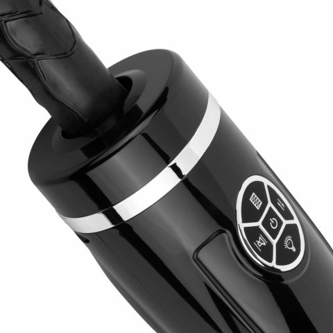 Teazers Thrusting Silicone - Sex Maszyna Model z Funkcją Wibracji i Ruchu, Czarny