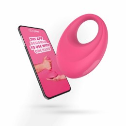 Wibrujący pierścień erekcyjny EasyConnect Leo app‑controlled silikon USB