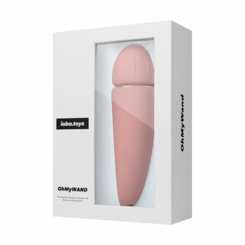 Ioba OhMyWAND 1 masażer relaksacyjny rożowy USB silikonowy Ioba OhMyWAND 1 masażer relaksacyjny rożowy USB silikonowy