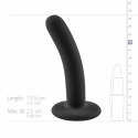 No-Parts Logan Dildo 13,5 cm Czarny - Anatomiczny Kształt Silikonowy