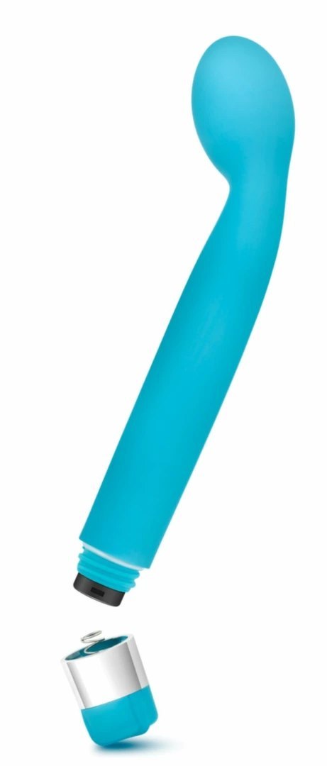 Rose Scarlet G Blue - Wibrator punktowy G z satynową powierzchnią Rose Scarlet G Blue - Wibrator punktowy G z satynową powierzchnią