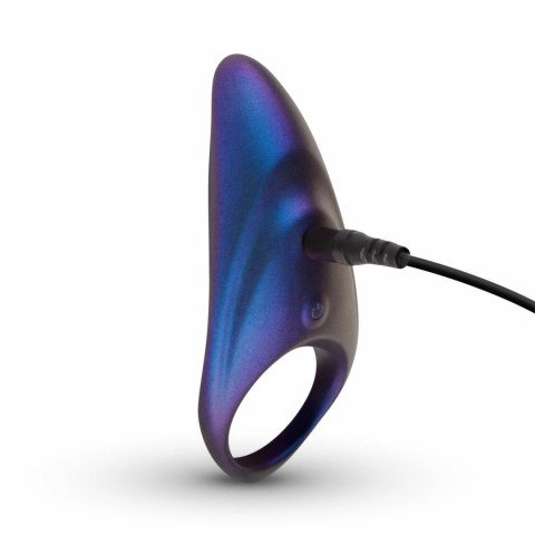 Hueman Neptune wibrujący pierścień erekcyjny silikonowy fioletowy z pilotem USB