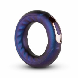 Hueman Saturn wibrujący pierścień erekcyjny silikonowy USB fioletowy – 10 funkcji
