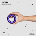 Hueman Saturn wibrujący pierścień erekcyjny silikonowy USB fioletowy – 10 funkcji