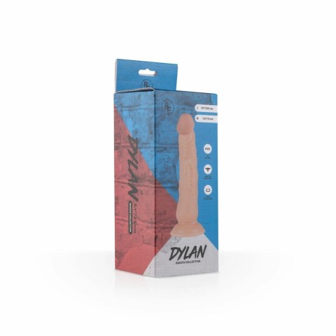 Real Fantasy Dylan Dildo z przyssawką silikonowy 19 cm
