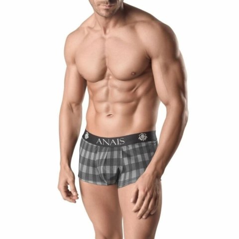 ANAIS MEN Aegis Bokserki Męskie w Kratkę Szare Rozmiar M ANAIS MEN Aegis Bokserki Męskie w Kratkę Szare Rozmiar M
