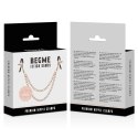Begme Premium Black Edition - Zaciski na Sutki z Łańcuszkiem, Stal