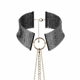 Bijoux Indiscrets Desir Metallique czarny naszyjnik metaliczny, regulowany