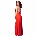 Chilirose CR 4857 Komplet Top i Spodnie Czerwony Rozmiar S