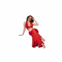 Chilirose CR 4857 Komplet Top i Spodnie Czerwony Rozmiar S