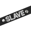 Coquette Chic Desire Choker Wegański Skorzany Regulowany Czarny One Size