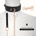 Coquette Chic Desire Fantasy naszyjnik z wegańskiej skory i neoprenem