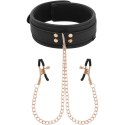 Coquette Chic Desire Fantasy naszyjnik z zaciskami, neopren, łańcuszki