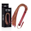 Fetish Submissive Dark Room bicz z wegańskiej skory 28cm czarny