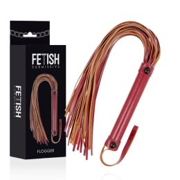 Fetish Submissive Dark Room bicz z wegańskiej skory 28cm czarny