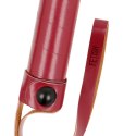 Fetish Submissive Dark Room bicz z wegańskiej skory 28cm czarny