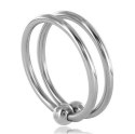 Metal Hard - Stalowy podwojny pierścień anatomiczny 32 mm