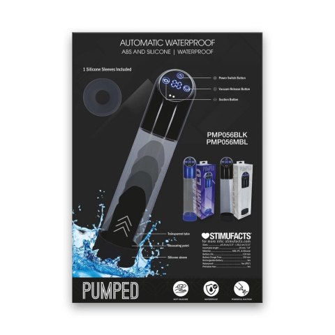 Pipedream PDX Elite Hydro Power Stroker Czarny - wodoodporny model z funkcją ssania Pipedream PDX Elite Hydro Power Stroker Czarny - wodoodporny model z funkcją ssania