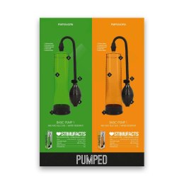 Pipedream Pump Worx Deluxe Pro Pompa Prożniowa z Manometrem Zielona