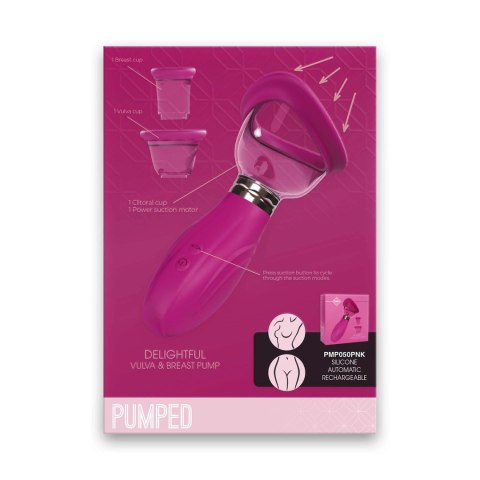 Pipedream Pump Worx PMP050PNK - System prożniowy z pompką ręczną, rożowy Pipedream Pump Worx PMP050PNK - System prożniowy z pompką ręczną, rożowy