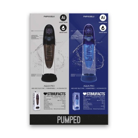 Pipedream Pump Worx PMP053BLK pompa powiększająca z manometrem czarna Pipedream Pump Worx PMP053BLK pompa powiększająca z manometrem czarna