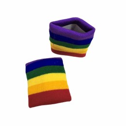 Pride Portfel prostokątny z motywem tęczowej flagi, kompaktowy