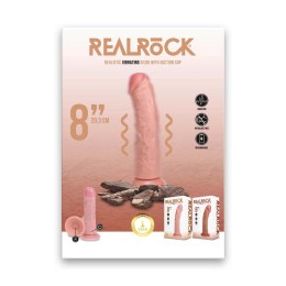 RealRock REA188 Model Intymny z Anatomiczną Teksturą, kolor tan, 15 cm