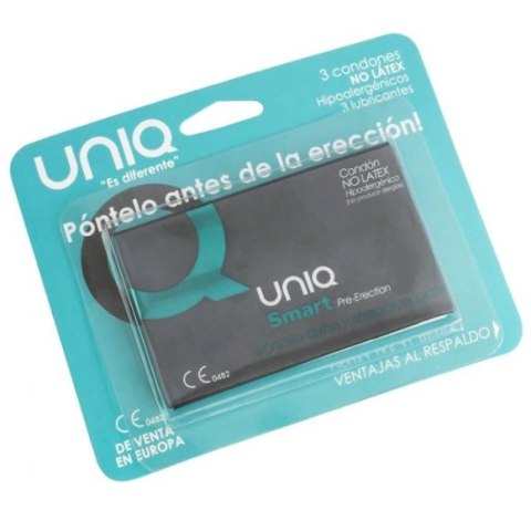 Uniq Przederekcyjne Prezerwatywy Bezlateksowe 3 szt. Karta ULTRALUB Uniq Przederekcyjne Prezerwatywy Bezlateksowe 3 szt. Karta ULTRALUB