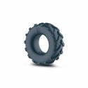 Boners Tire Cock Ring silikonowy pierścień erekcyjny uciskowy na penisa szary