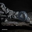 Boners Tire Cock Ring silikonowy pierścień erekcyjny uciskowy na penisa szary