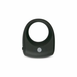 Vivid silikonowy pierścień erekcyjny z mini wibratorem czarny – vibrating cock ring