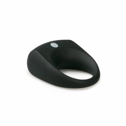 Vivid silikonowy pierścień erekcyjny z mini wibratorem czarny – vibrating cock ring