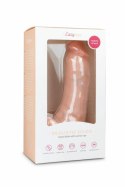 EasyToys Model Classic Dildo z przyssawką naturalne 20 cm - anatomiczny kształt