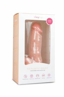 Dildo z przyssawką 17,5 cm - anatomiczny kształt
