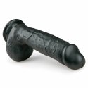 Dildo czarne z przyssawką 22,5 cm