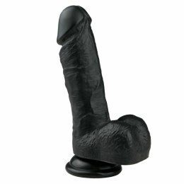 TOYJOY Classic Dong Czarne Dildo realistyczne z przyssawką