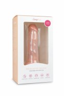 Dildo z przyssawką 15,5 cm - anatomiczny kształt z żyłami