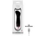 Dolce Vita Wibrator Akumulatorowy 7 Trybow Czarny Silikon 12,5cm